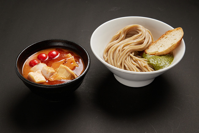 海老トマトつけ麺